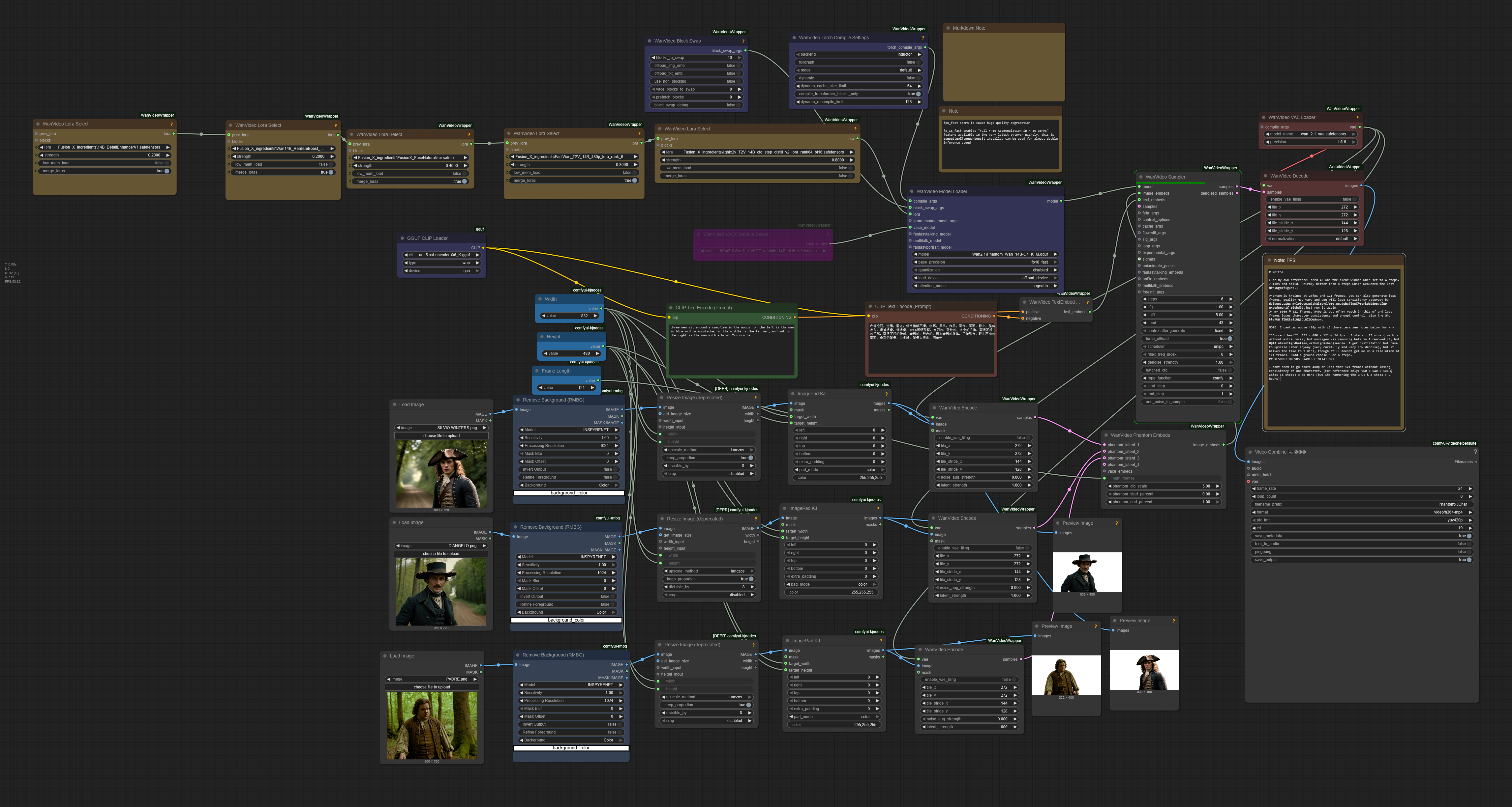 Phantom wrapper workflow in .png metadata